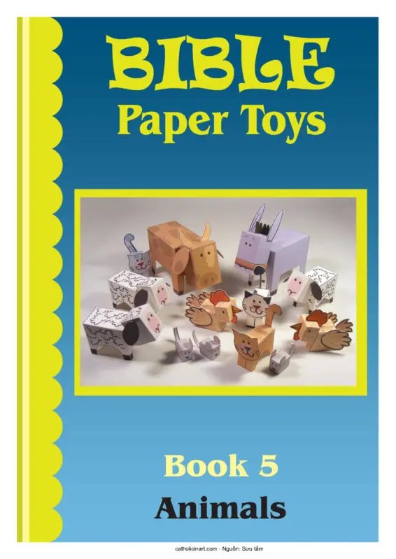 Mô Hình Thánh Kinh: Chiên Bò Lừa