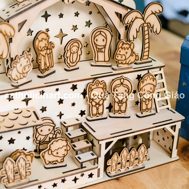 Mô Hình Giáng Sinh - Ảnh 4