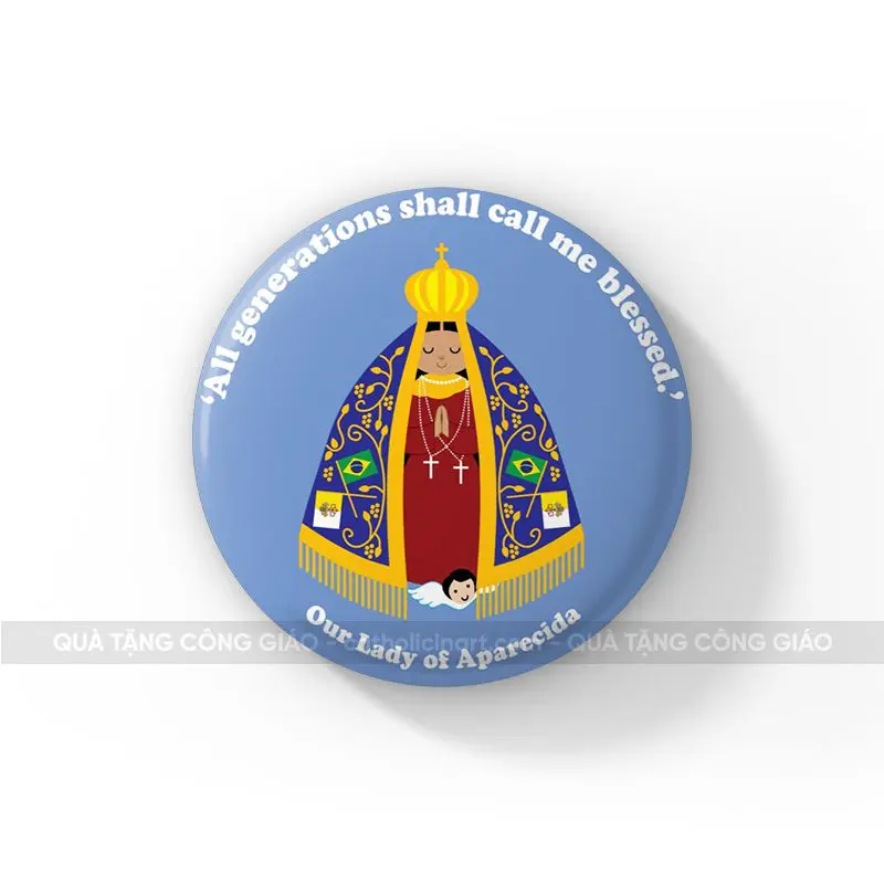 Huy hiệu Đức Mẹ Aparecida - HH00016