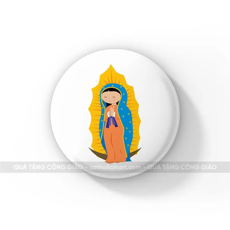 Huy hiệu Đức Mẹ Guadalupe - HH00017
