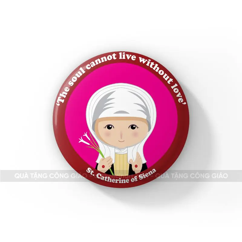 Huy hiệu Thánh Catarina thành Siêna - HH00054