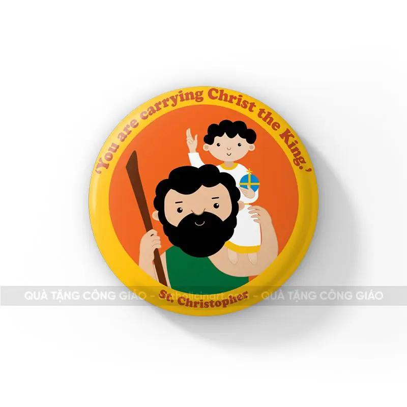 Huy hiệu Thánh Christopher - HH00059