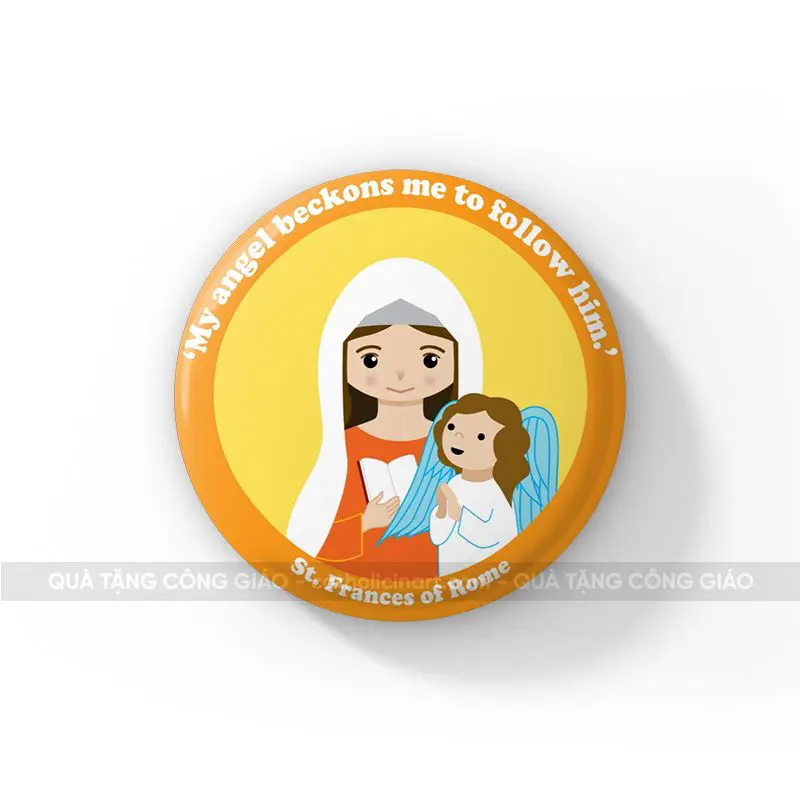 Huy hiệu Thánh Phanxica Romana - HH00071