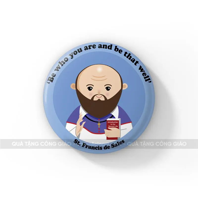 Huy hiệu Thánh Phanxicô Salê - HH00073