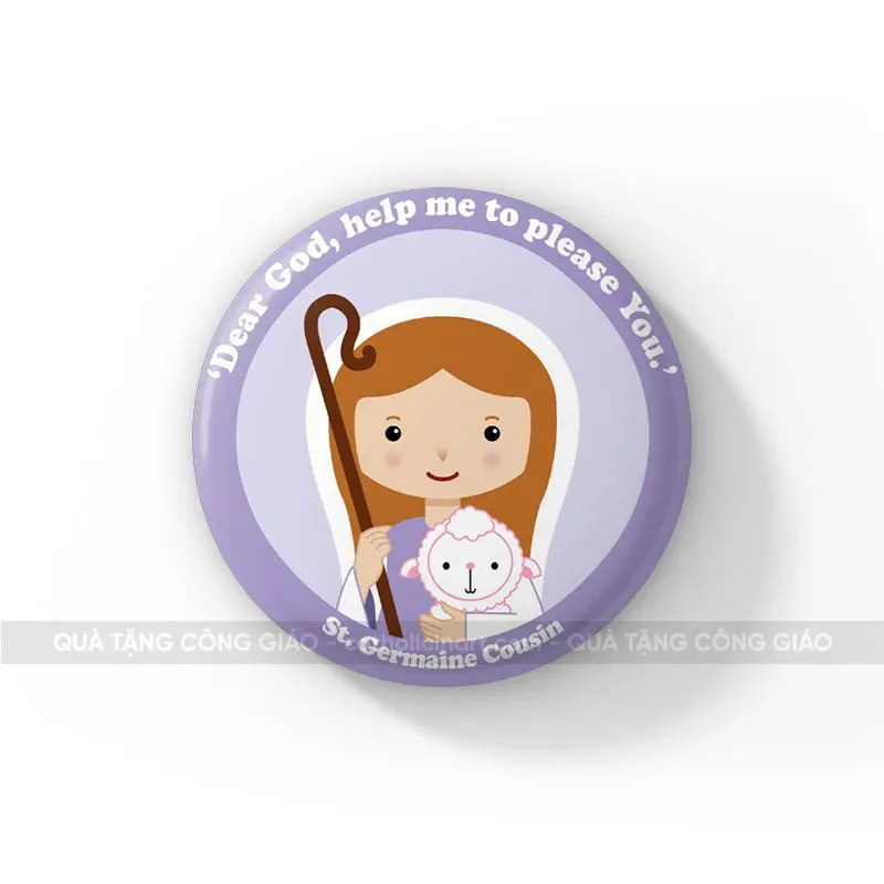 Huy hiệu Thánh Germaine Cousin - HH00081