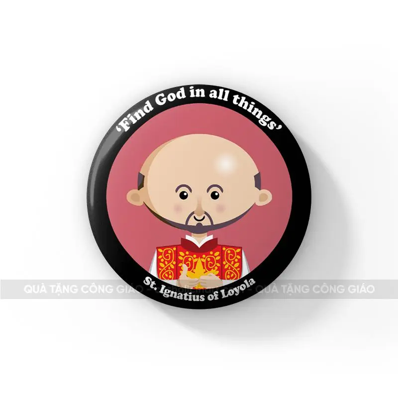 Huy hiệu Thánh Ignatius Loyola - HH00087