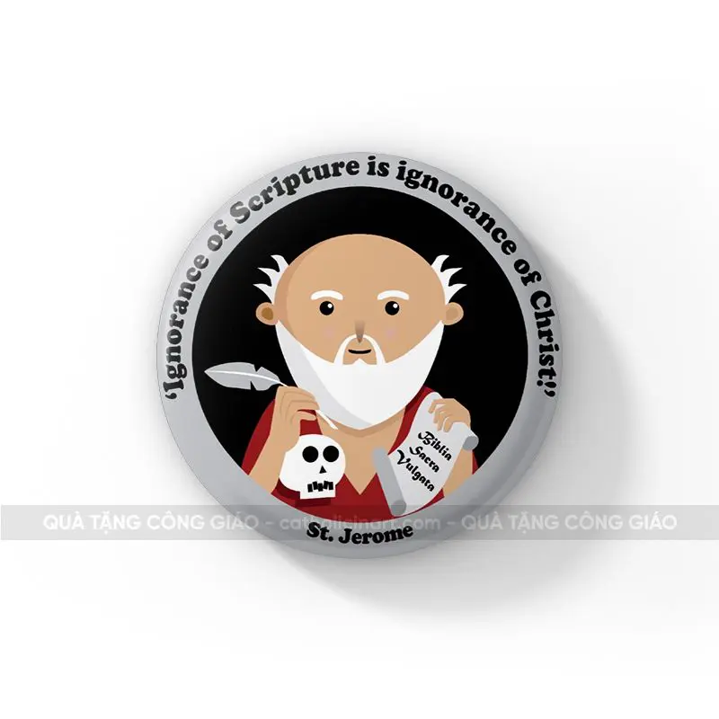 Huy hiệu Thánh Giêrônimô - HH00091