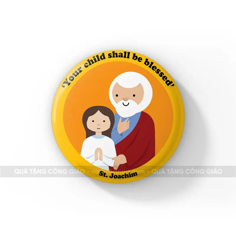 Huy hiệu Thánh Gioakim - HH00093