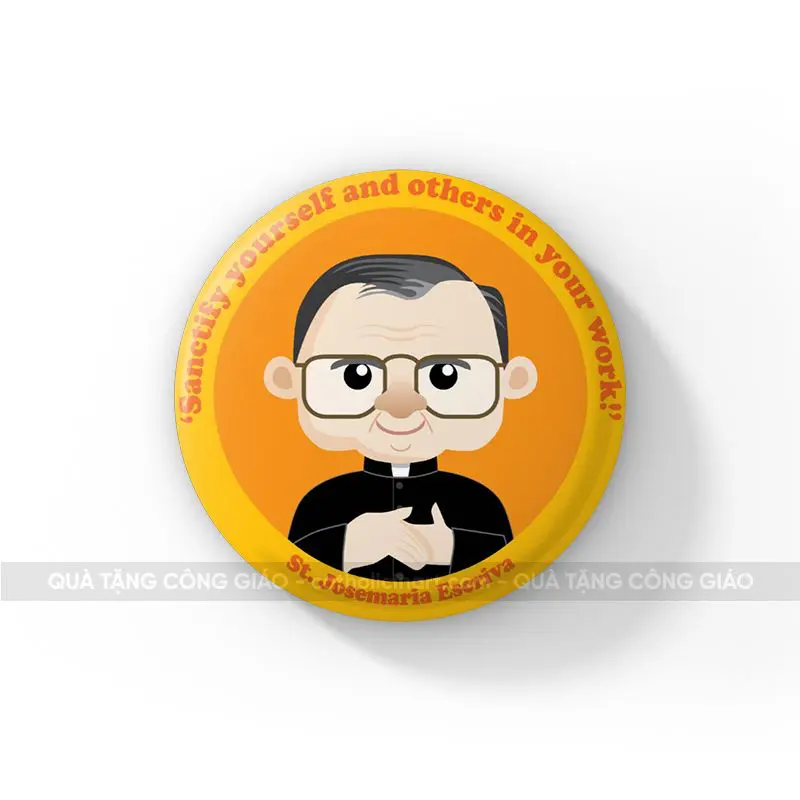 Huy hiệu Thánh Josemaria Escriva - HH00107