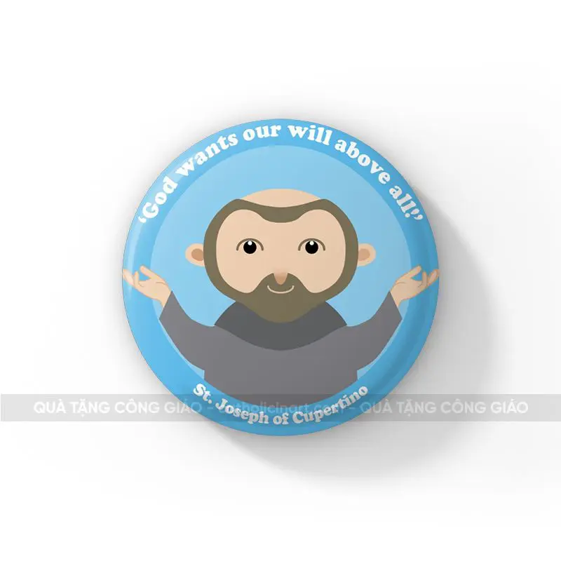 Huy hiệu Thánh Giuse Cupertino - HH00109