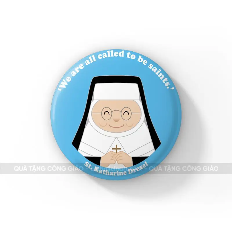 Huy hiệu Thánh Katharine Drexel - HH00117