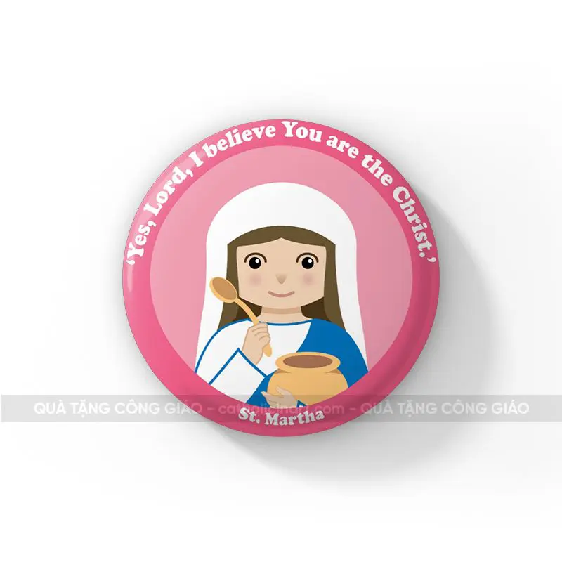 Huy hiệu Thánh Martha - HH00131