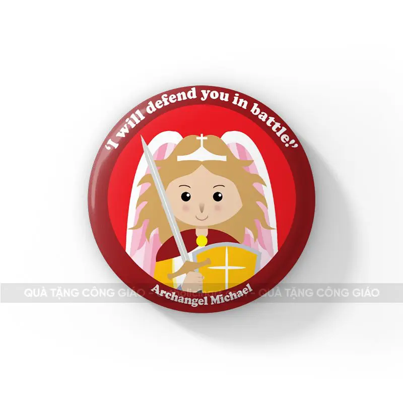 Huy hiệu Tổng Lãnh Thiên Thần Micae - HH00142