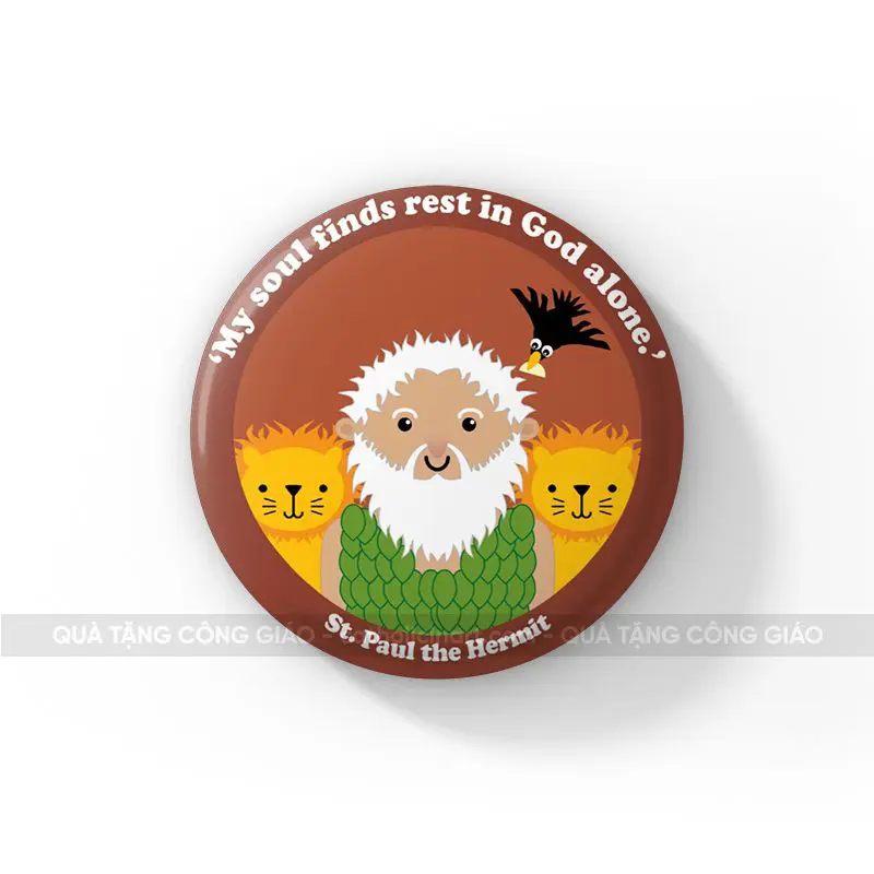 Huy hiệu Thánh Phaolô Ẩn Tu - HH00149