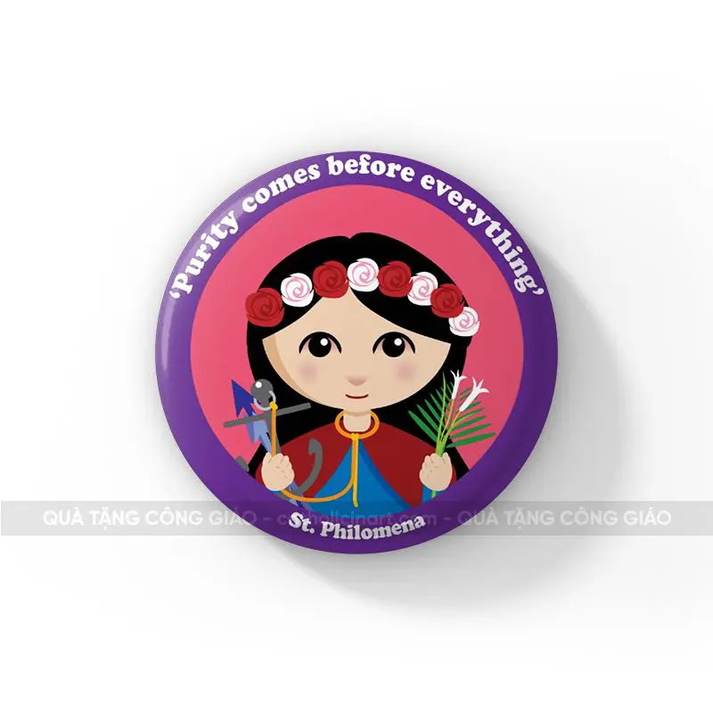 Huy hiệu Thánh Philomena - HH00154