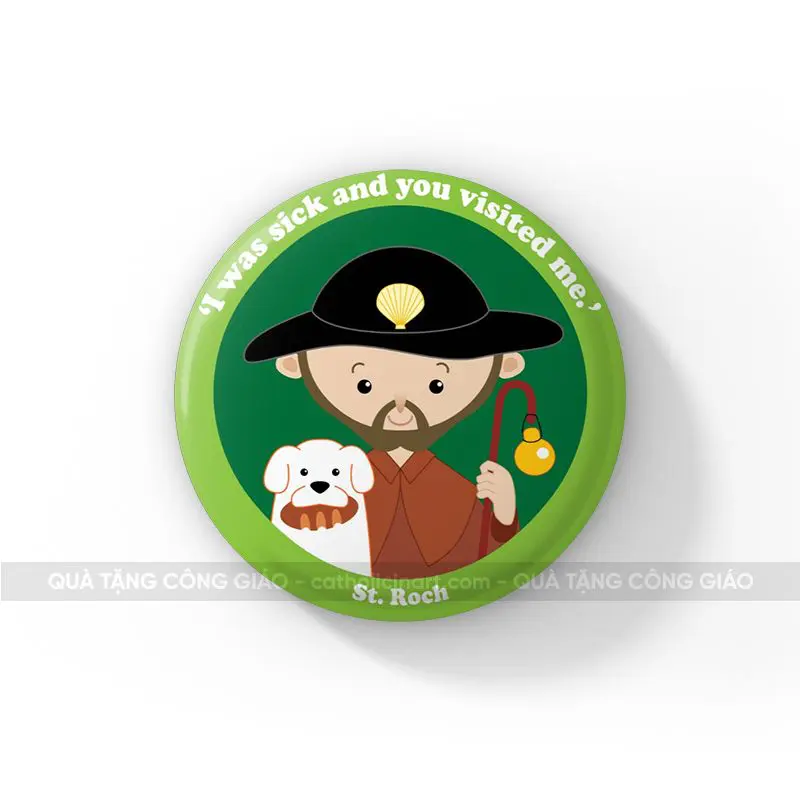 Huy hiệu Thánh Roch - HH00159