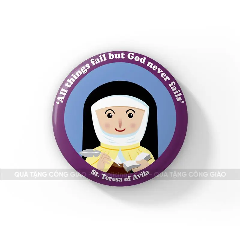 Huy hiệu Thánh Têrêsa Avila - HH00165