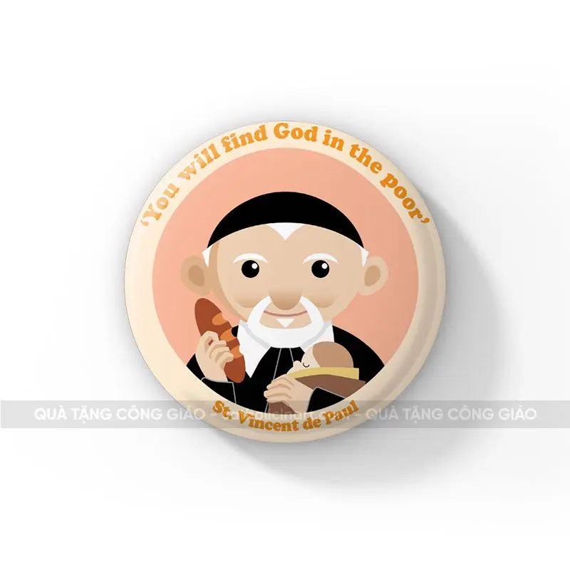 Huy hiệu Thánh Vincent de Paul - HH00173