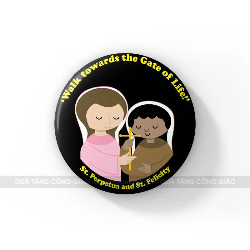 Huy hiệu Thánh nữ Perpêtua và thánh nữ Fêlicita - HH00180