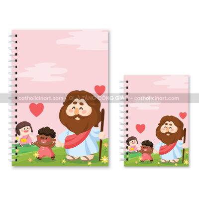 Sổ tay Công Giáo Chúa Giêsu chibi dễ thương - NB00223