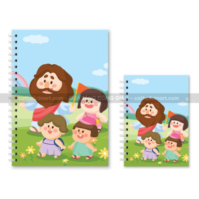 Sổ tay Công Giáo Chúa Giêsu chibi dễ thương - NB00226