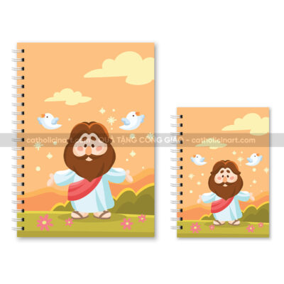 Sổ tay Công Giáo Chúa Giêsu chibi dễ thương - NB00230
