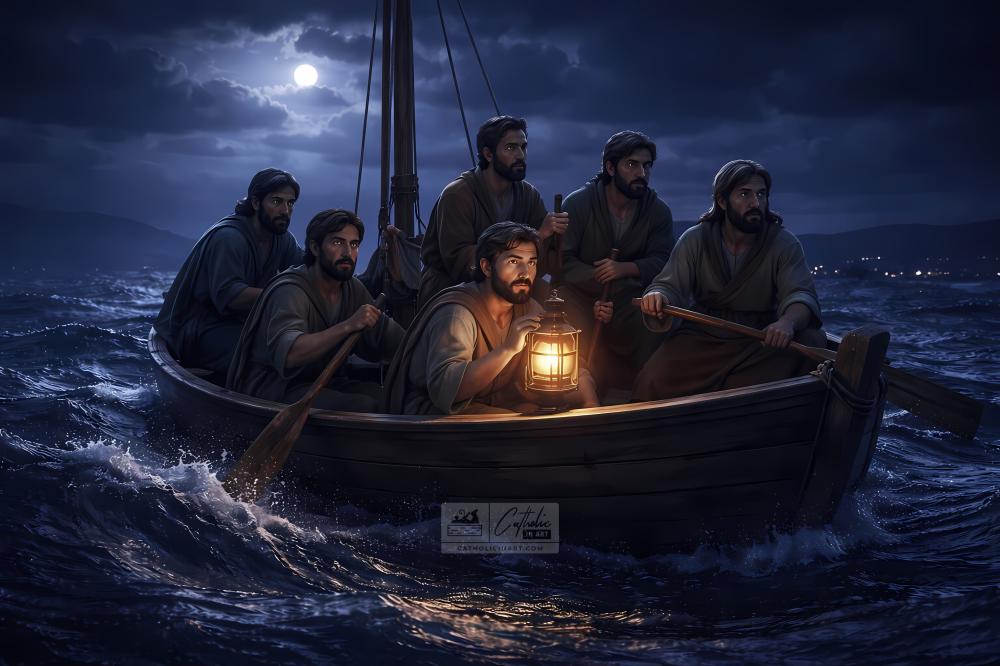 Đức Giê-su Đi Trên Mặt Biển