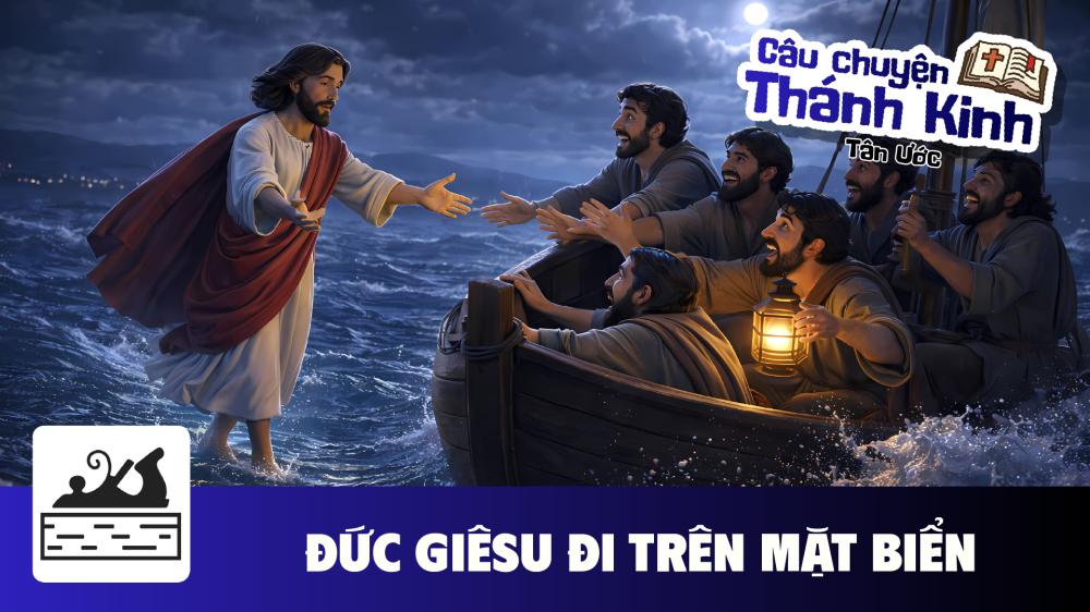 Đức Giê-su Đi Trên Mặt Biển