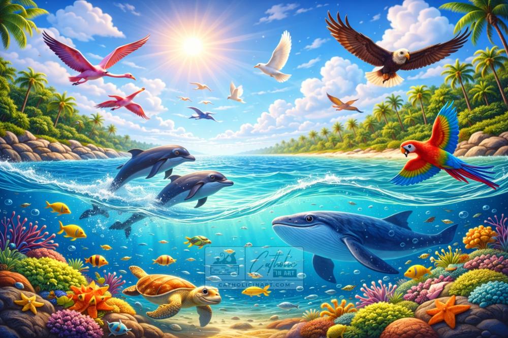 Câu Chuyện Sáng Thế – Công Trình Tạo Dựng Của Thiên Chúa